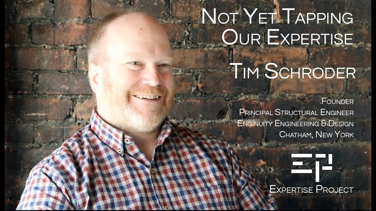 EP - Not Yet Tapping Our Expertise - Tim Schroder - Expertise Project