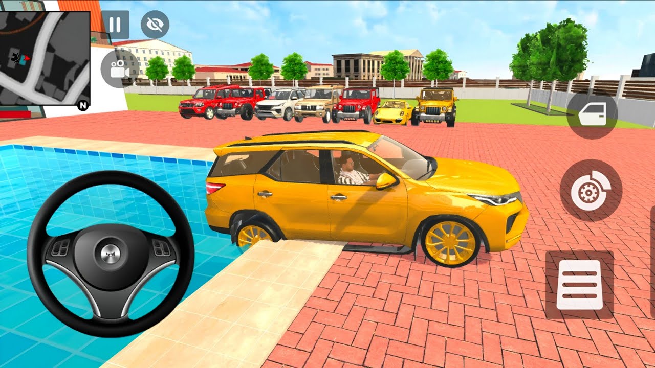 Modified police Car 🚨 Gangster Life in Indian Streets | Open World Game game for android♥️
