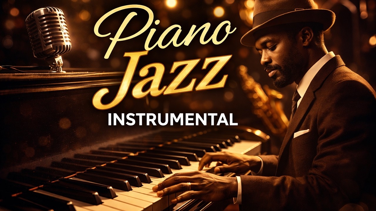 Vintage Jazz Piano Instrumental | Smooth 60s Vibes for Relax, Focus & Late Nights