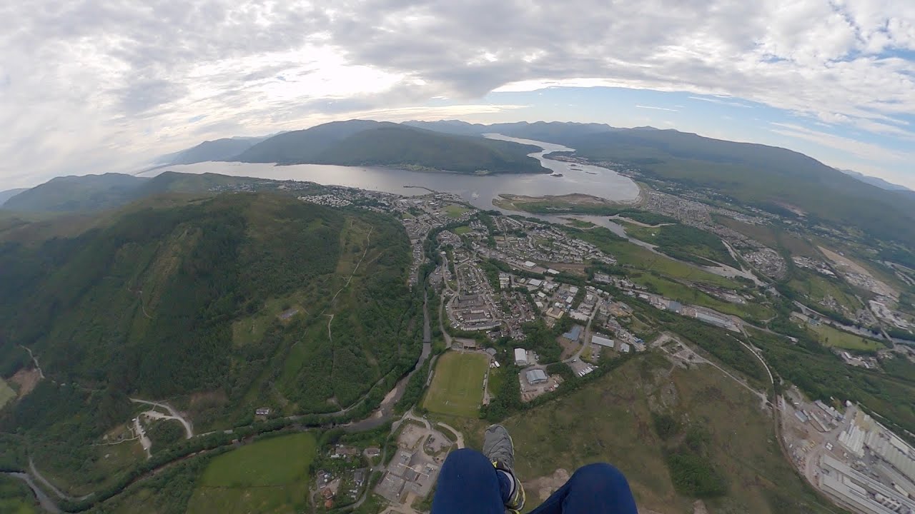 BEN NEVIS HIKE AND FLY SCOTLAND PARAGLIDING 2021