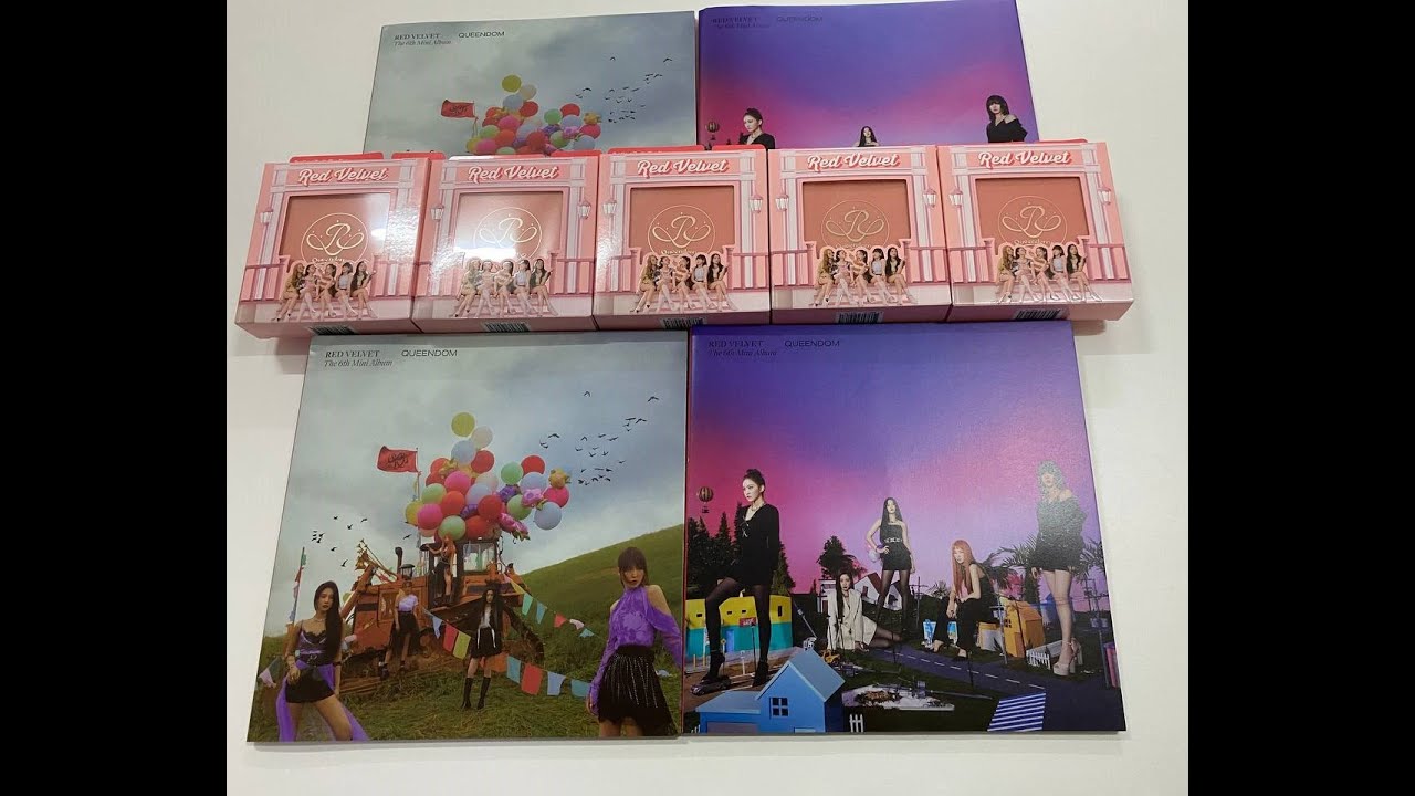 UNBOXING RED VELVET QUEENDOM ALBUM