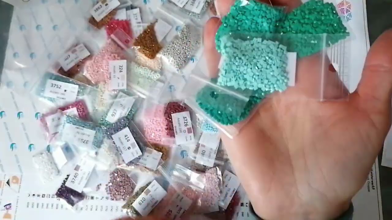 Diamond Painting 4. Unboxing  Auspackvideo  1. #Diamondoo
