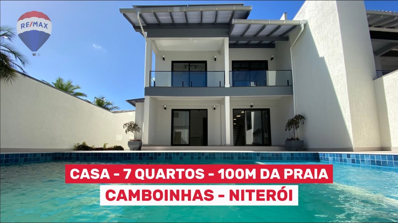 CASA CAMBOINHAS - 7 QUARTOS SENDO 5 SUÍTES