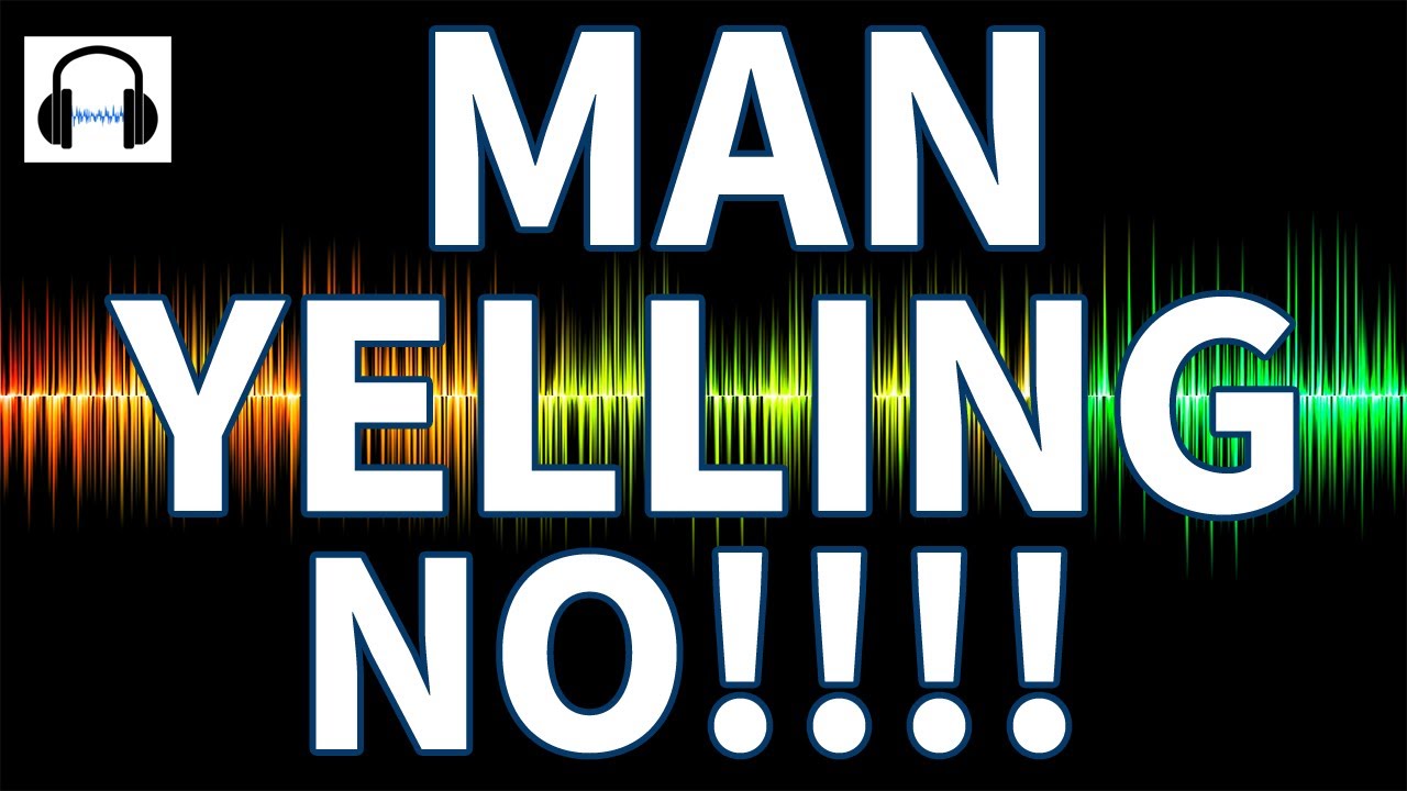 🎵 Free copyright free Man Yelling Screaming NO sound effect
