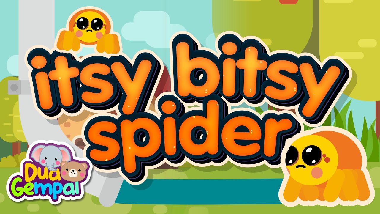 Itsy Bitsy Spider | Nursery Rhymes & Kids Songs | Dua Gempal