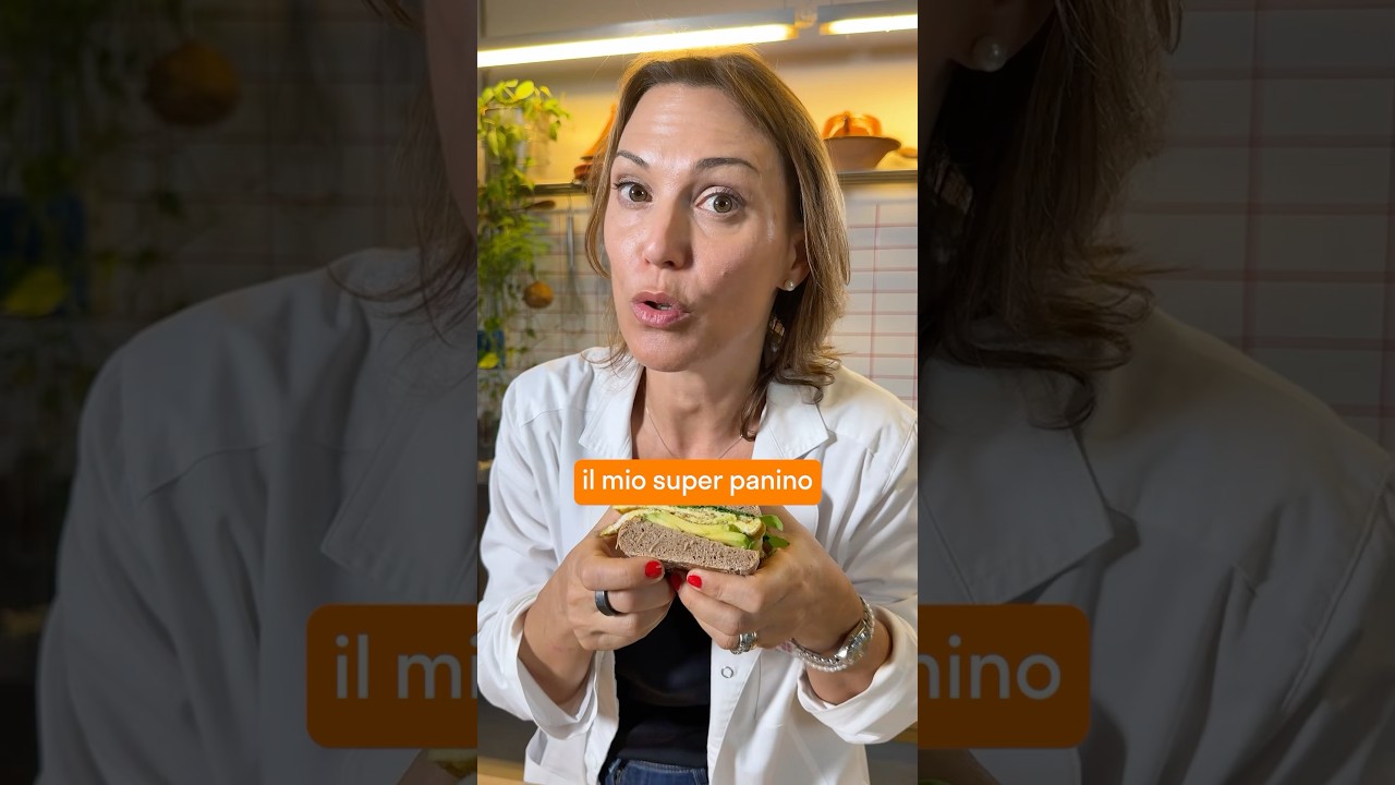 Oggi ti faccio vedere un panino buono, sano e bilanciato approvato dalla nutrizionista.