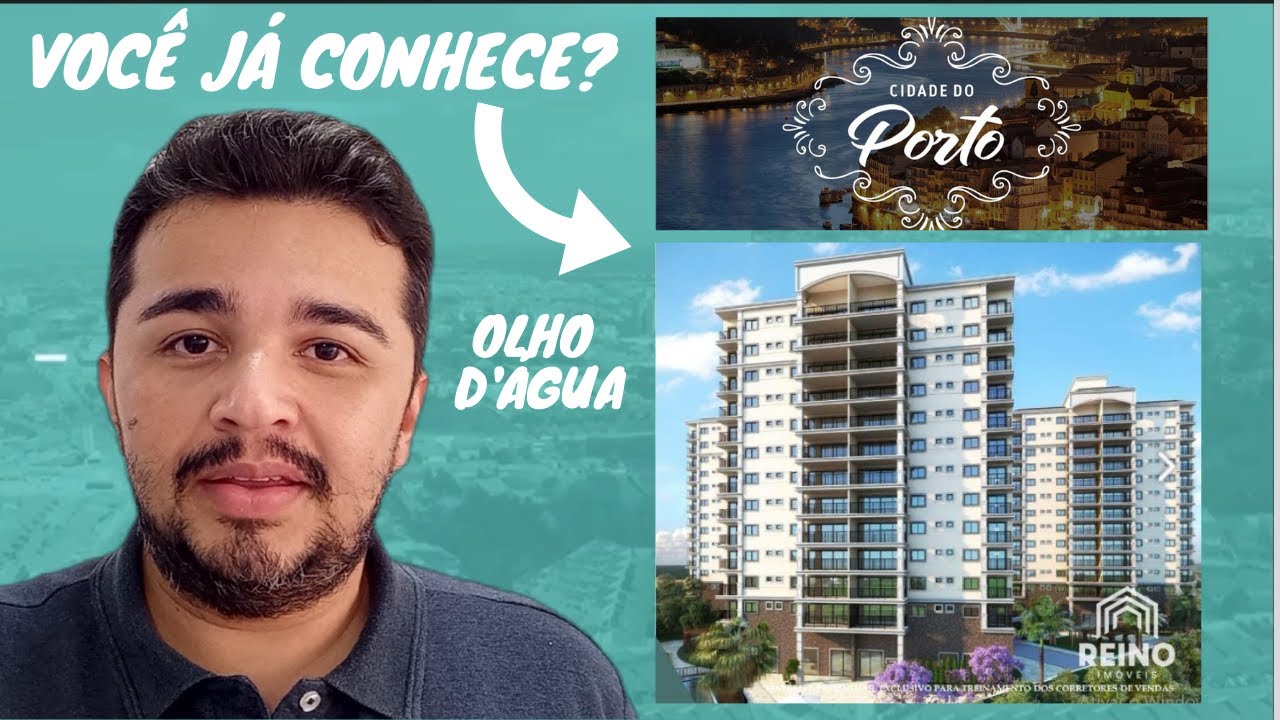 🔴Cidade do Porto - Apartamentos com 3 Suítes Alto Padrão