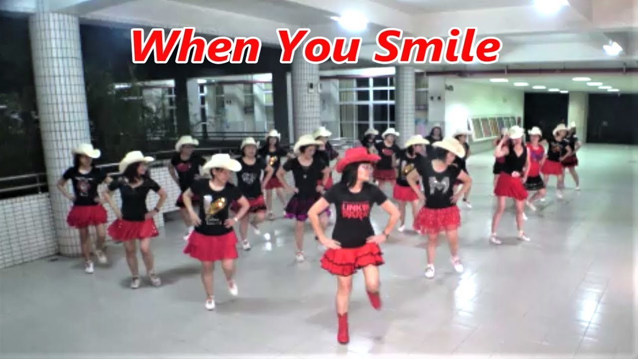 When You Smile｜Line Dance by José Miguel & Roy Verdonk｜Demo & Walkthru｜當你微笑時｜含導跳｜4K