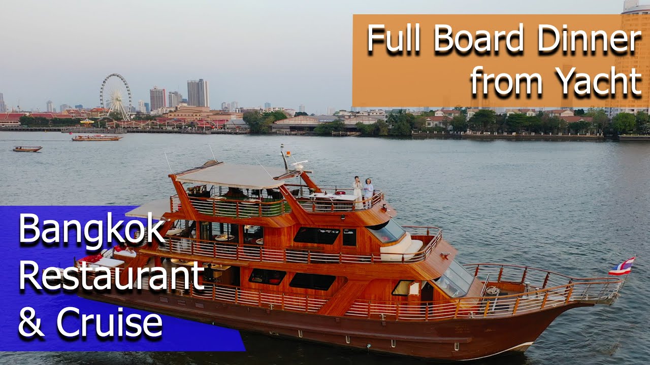 Bangkok River Cruise Full Board Fine Dining with Wine Pairing