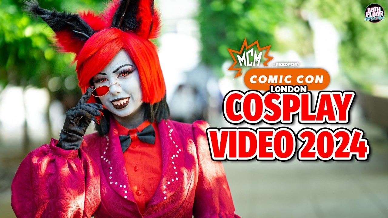 🤩MCM MAY London 2024 Косплей-зрелищность с участием Росомахи и Дэдпула, Hazbin Hotel, Fallout, Че...
