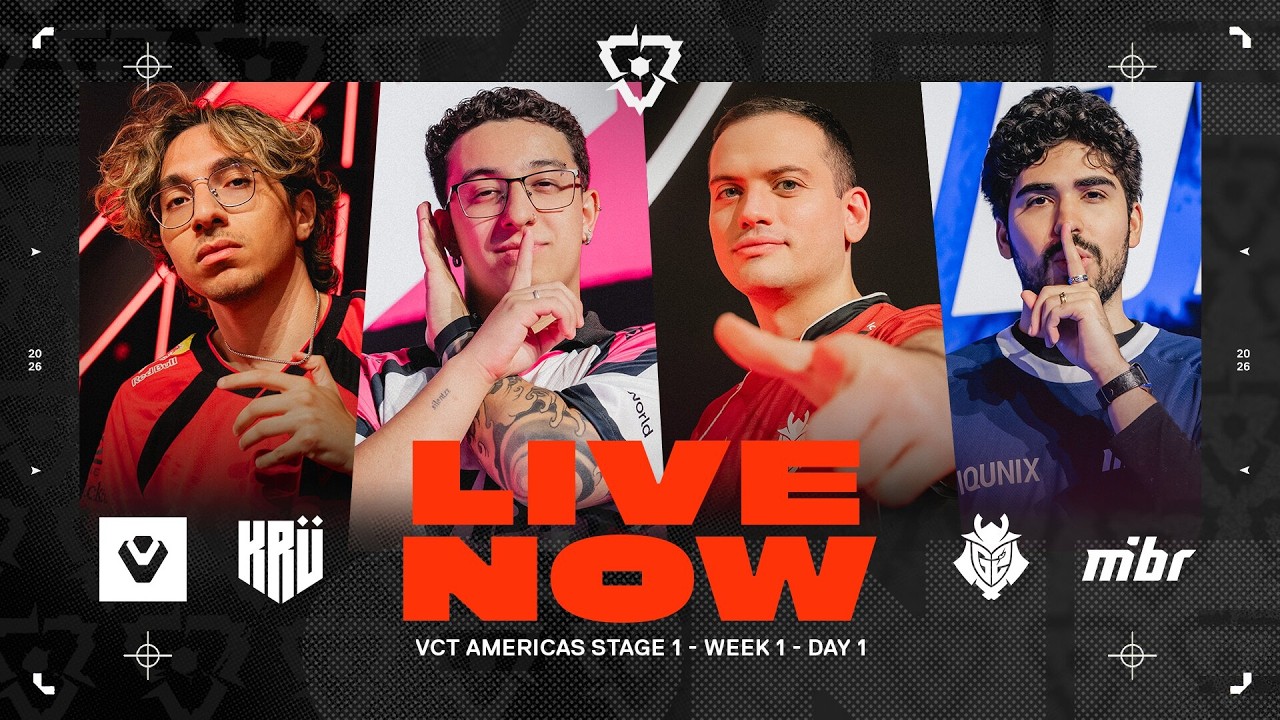 VERTICAL | G2 vs MIBR - VCT Americas Stage 1 - Week 1