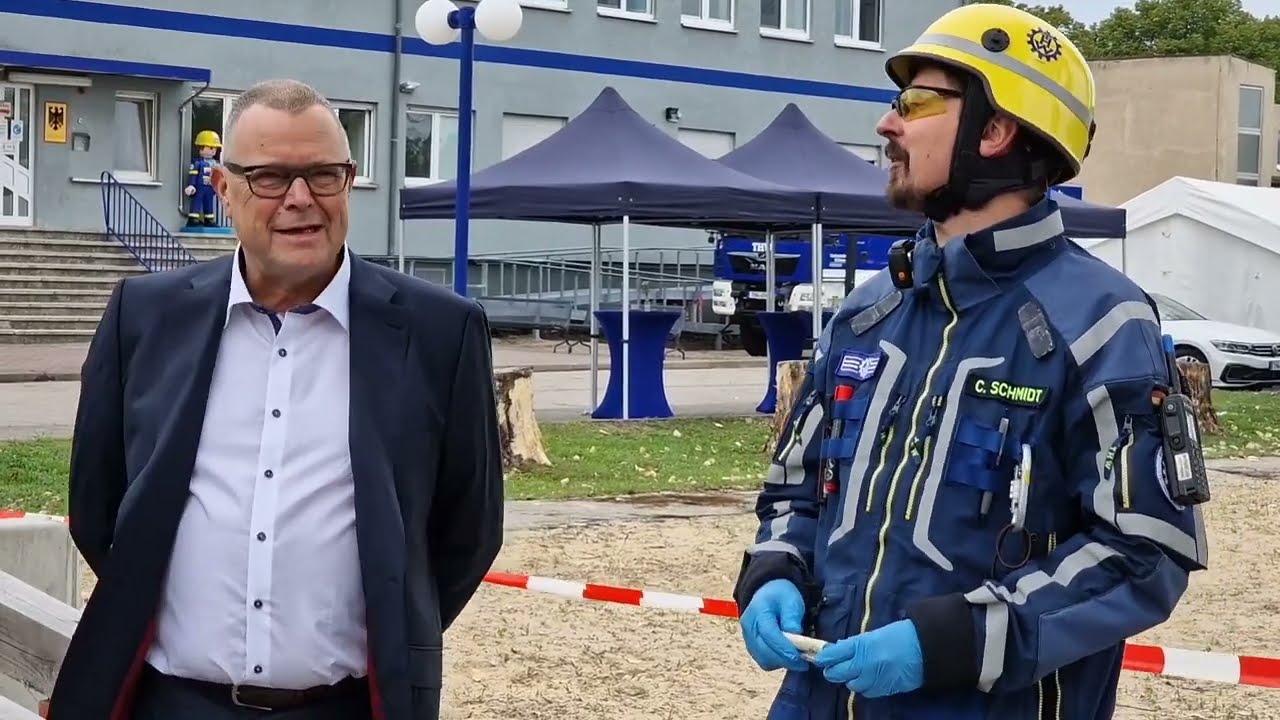 [Meetingpoint] Innenminister beim THW zu Besuch
