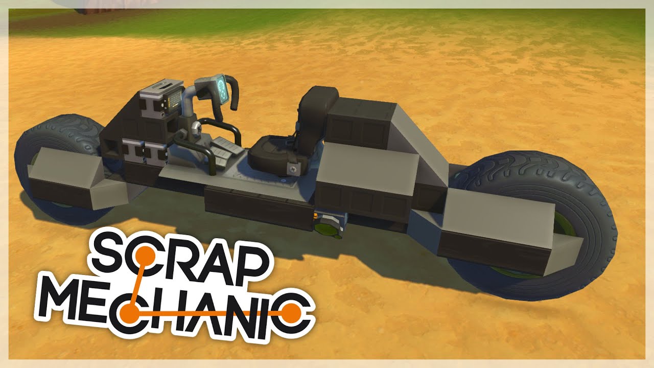 SCRAP MECHANIC - NAJLEPSZE KREACJE - LEPSZY MOTOCYKL | DOM NA DRZEWIE | KOPARKA | BULDOŻER