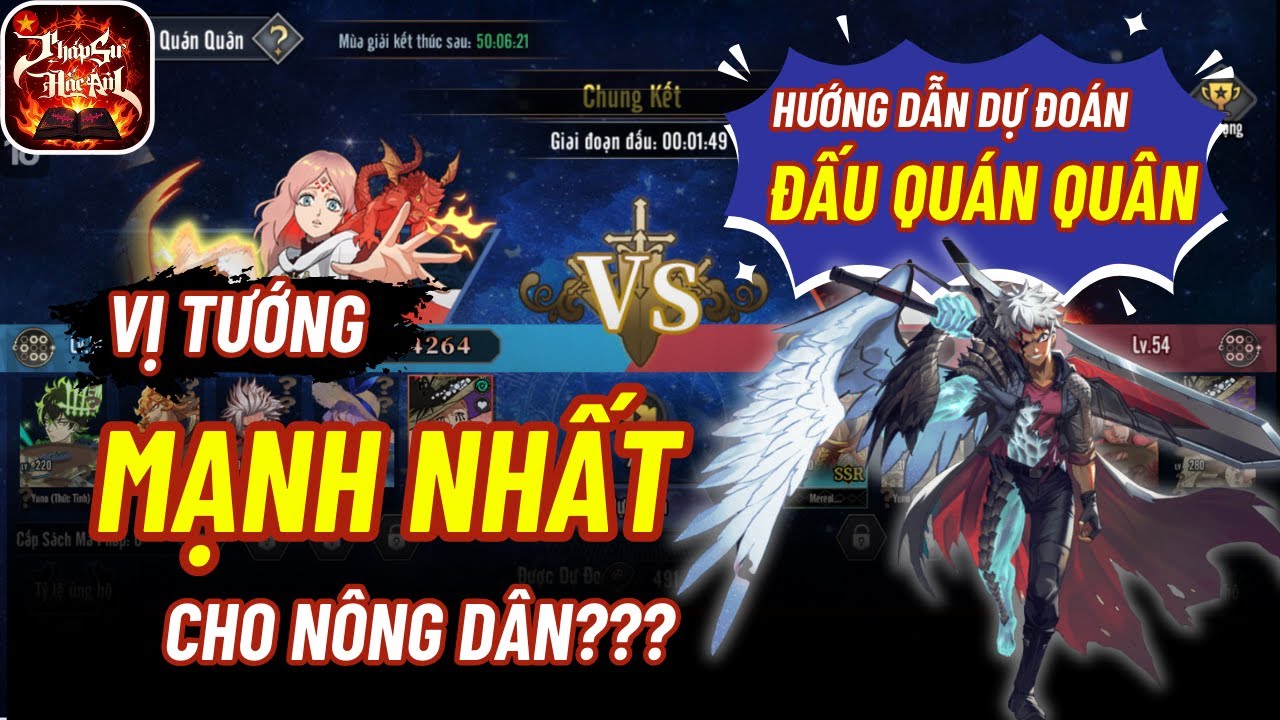 Pháp Sư Hắc Ám #9 - VỊ TƯỚNG MẠNH NHẤT CHO NÔNG DÂN!!! HƯỚNG DẪN ĐOÁN QUÁN QUÂN AUTO TRÚNG