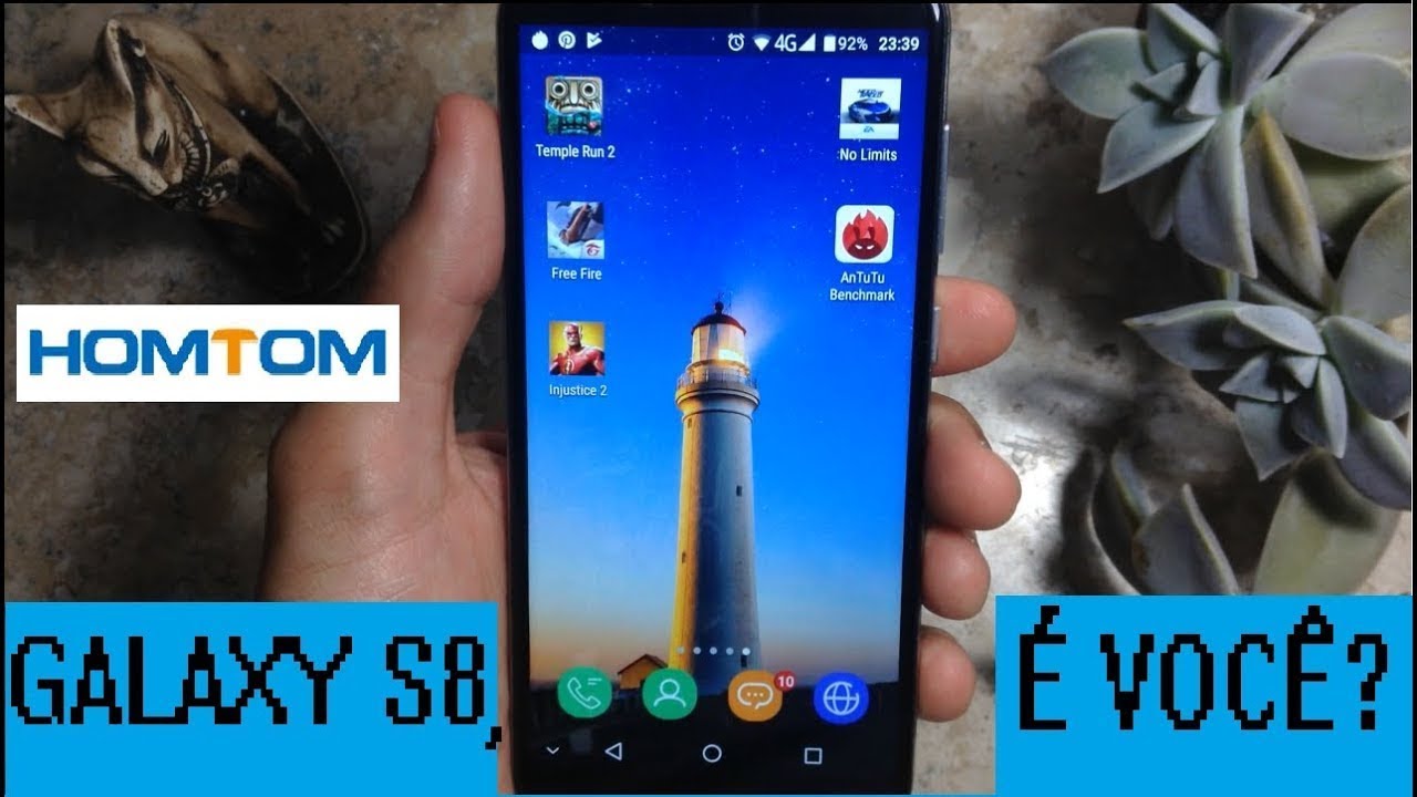 HOMTOM S8 - O IRMÃO QUASE GÊMEO DO SAMSUNG GALAXY S8