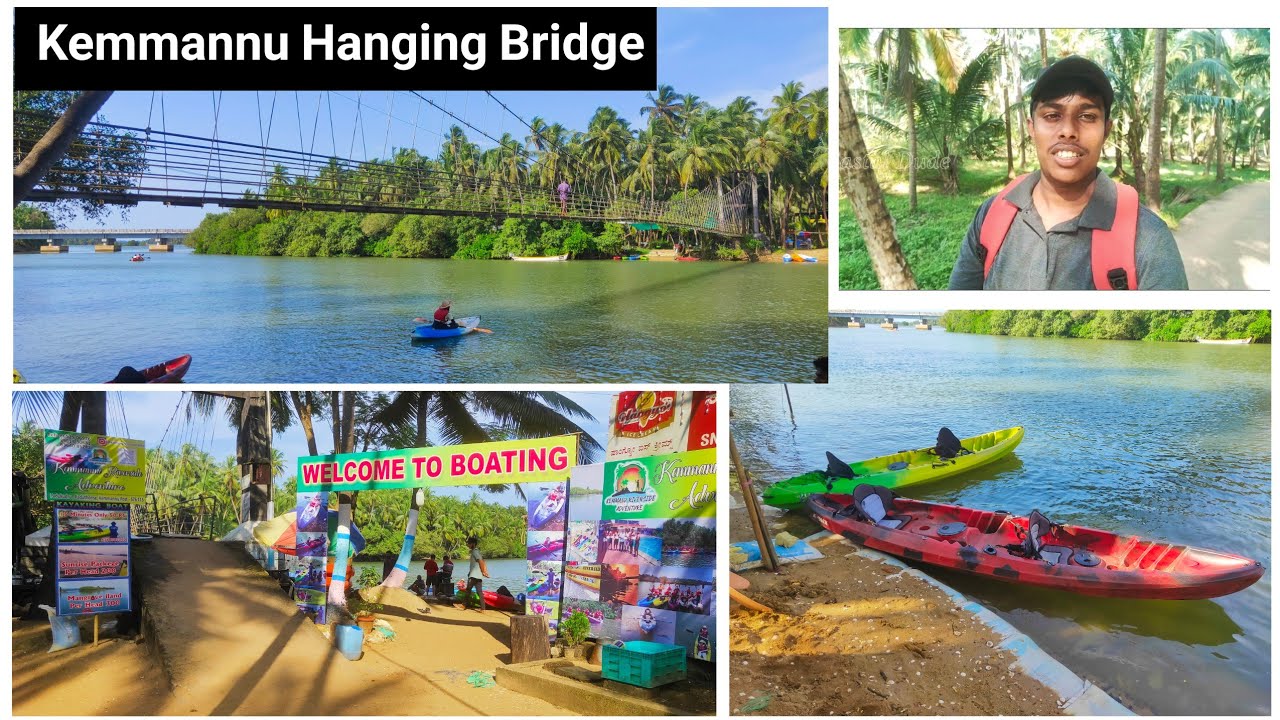 Kemmannu Hanging Bridge, Karnataka. | Tourist Place || • Coastal Dude • ||