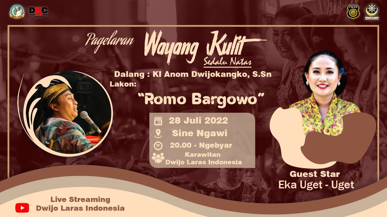 🔴LIVE WAYANG KULIT DALANG KI ANOM DWIJOKANGKO, S.Sn 