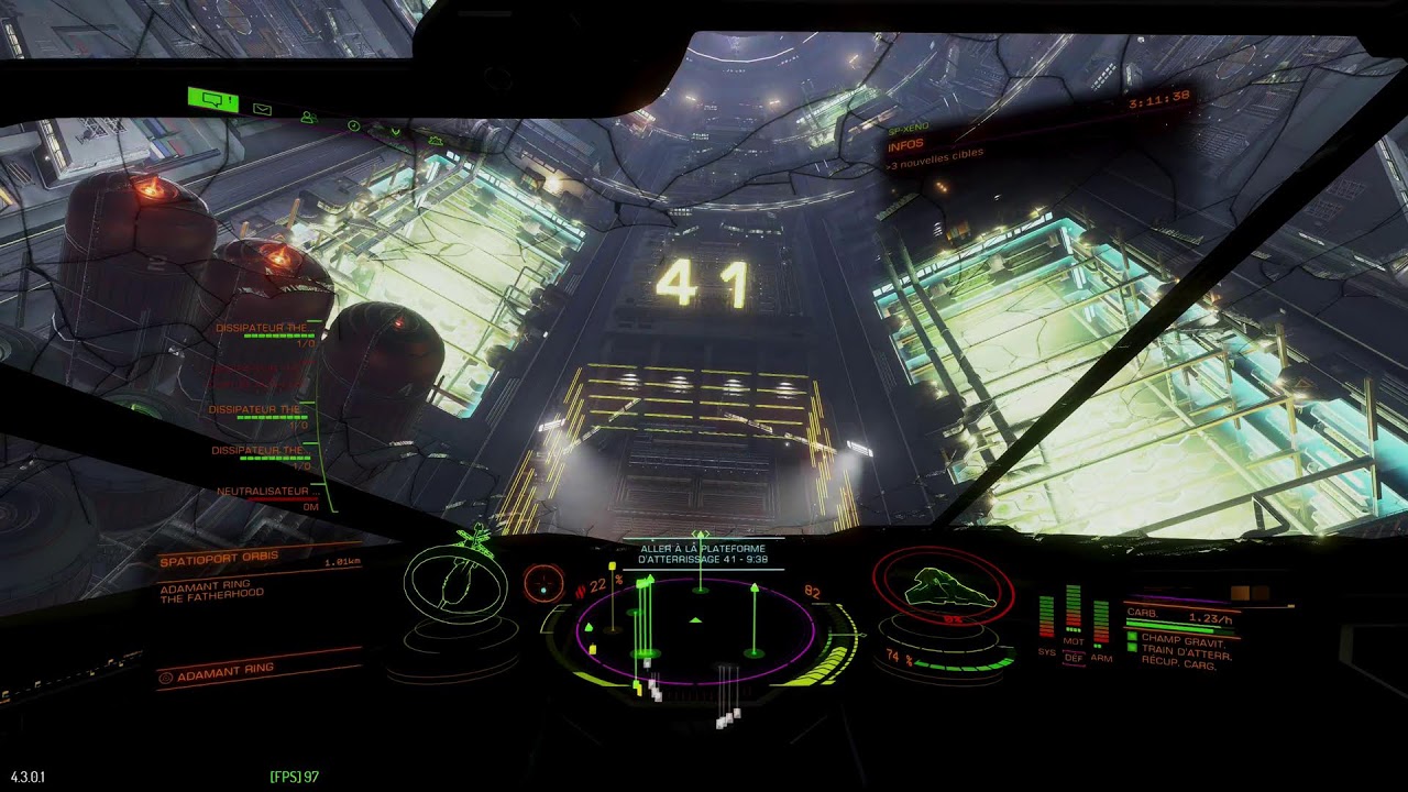 Elite Dangerous-Fight-Guerre AX (Thargoid)Live 4K HDR