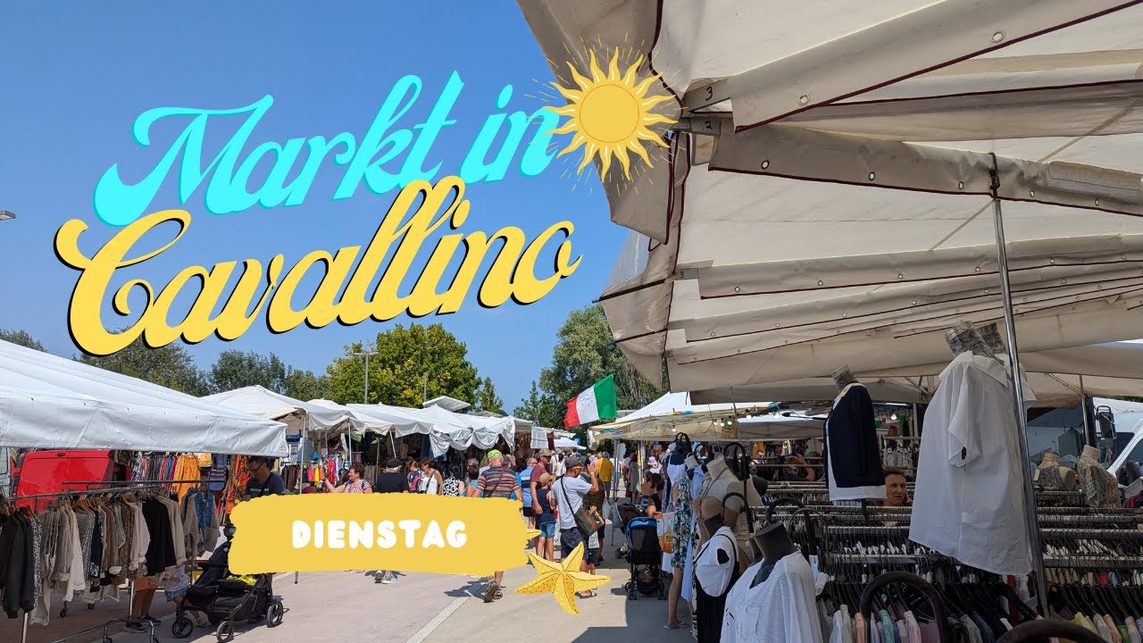 Der bunte Wochenmarkt in Cavallino – Ein Erlebnis für alle Sinne!