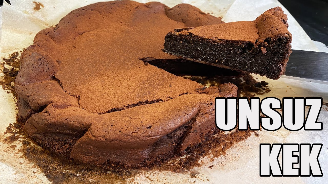 UNSUZ ÇİKOLATALI KEK - glutensiz tarifler