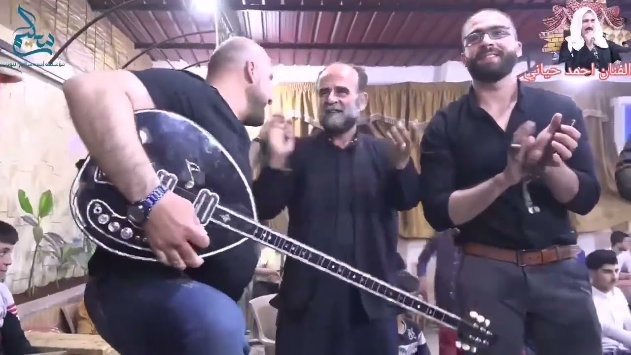 دبكة شعبية دبكة عرب الفنان احمد حياني افراح ال عبد اللطيف