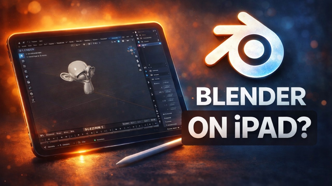 Blender on iPad?? It’s Finally Happening!