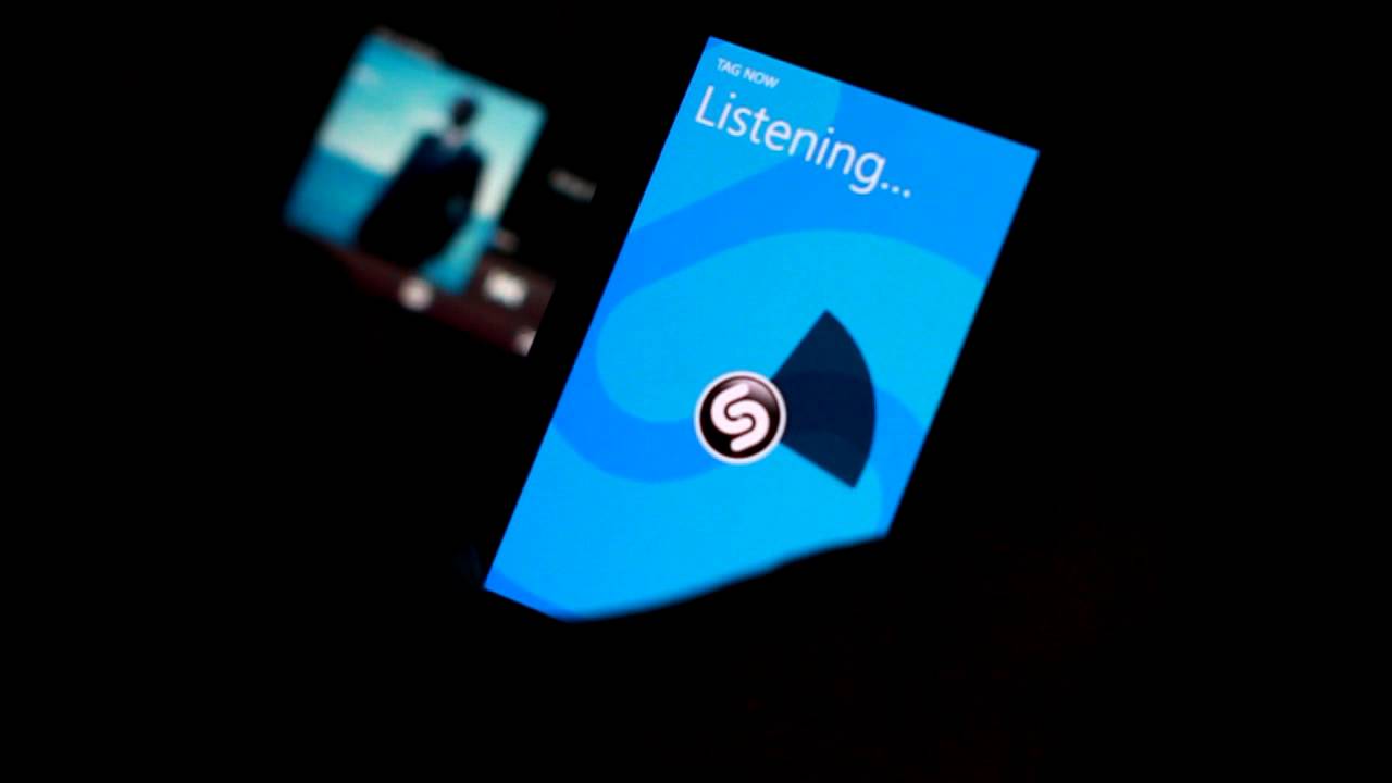 Nokia Lumia 800 - Shazam Recommended apps on windows phone