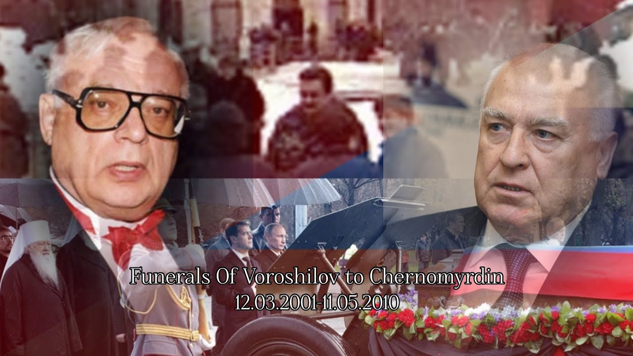 (Compilation) Russian National Anthem | Funerals 12.03.2001-11.05.2010