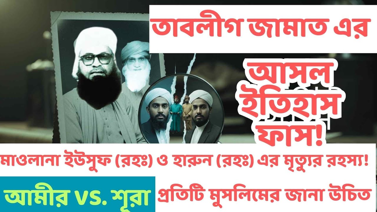 তাবলীগের অজানা ইতিহাস ও বিভক্তির পূর্ণ সত্য। Maulana Saad বনাম শূরা।  Tabligh Jamaat Inside Story