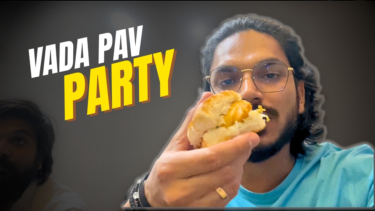 Vada pav party ..... | Daily Vlog |