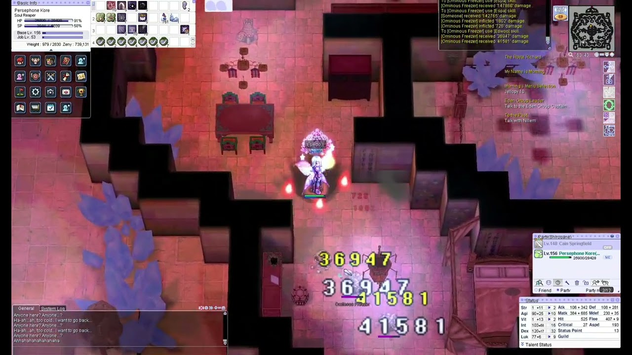 iRO | Soul Reaper Levelling at Illusion Turtle Island