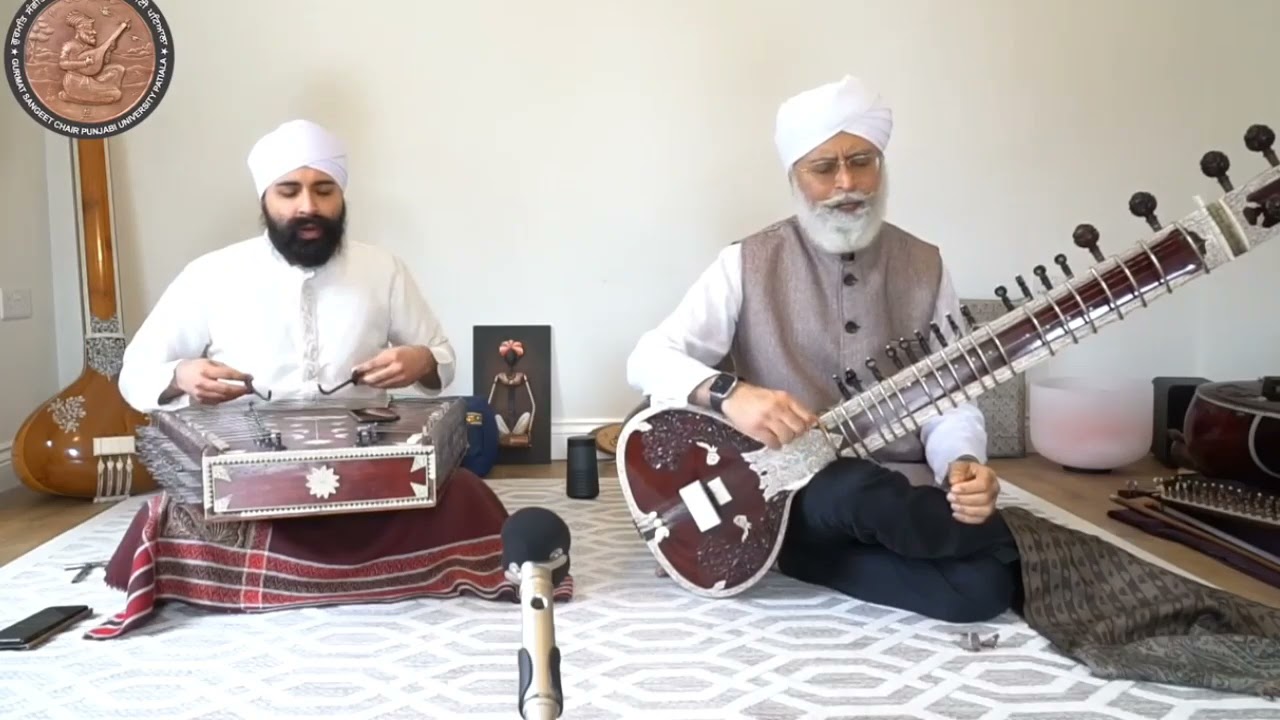 ਰਾਗੁ ਬਿਲਾਵਲੁ ਦੱਖਣੀ Taag Bilawal Dakhni Shabed kirtan with instrument Sitar. Gurmat Sangeet