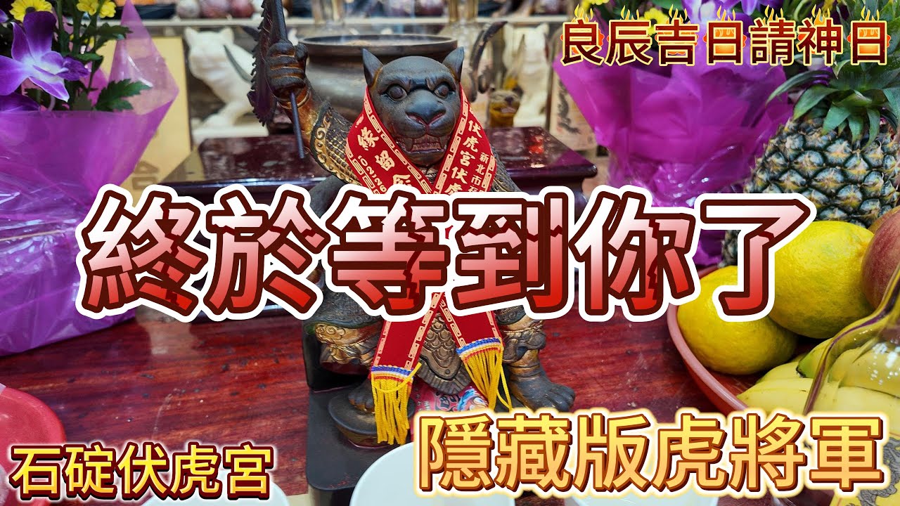 石碇伏虎宮｜今天出任務與好朋友來請隱藏版虎爺公!!!!!!!!!!!
