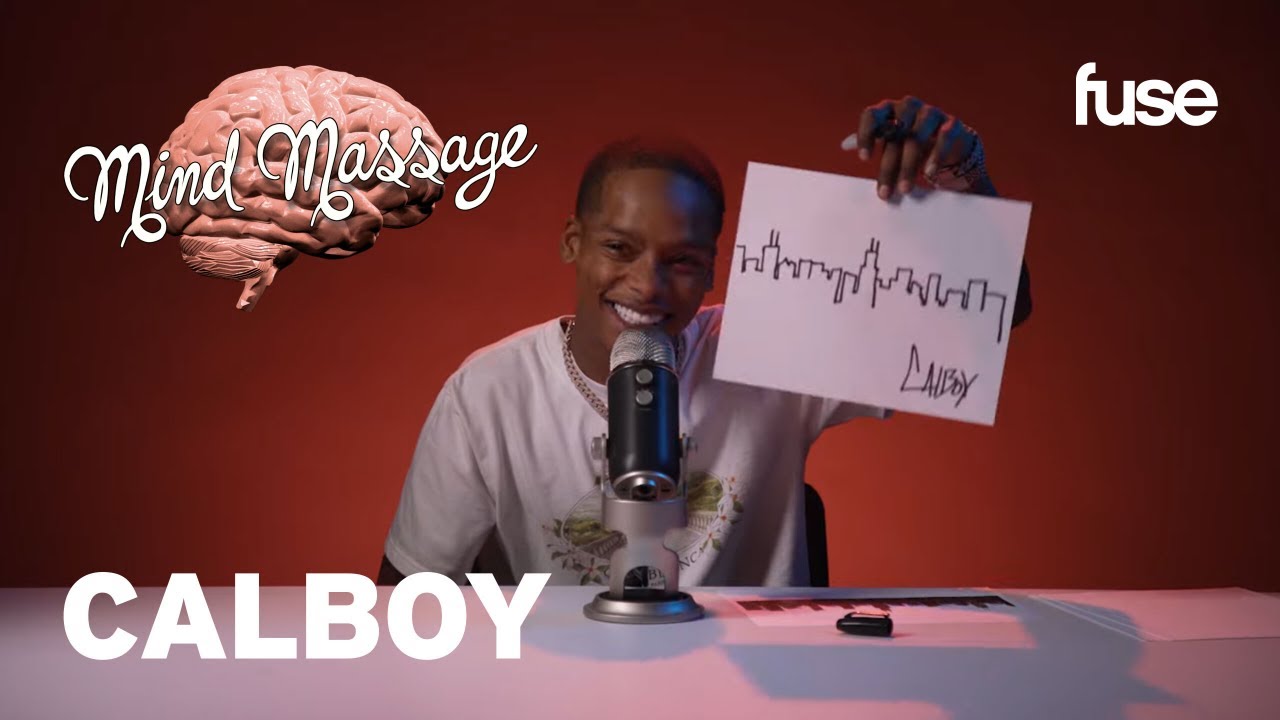 Calboy Does ASMR with Cheez Its, Talks Writer's Block & Shares Hidden Talent | Mind Massage | Fuse