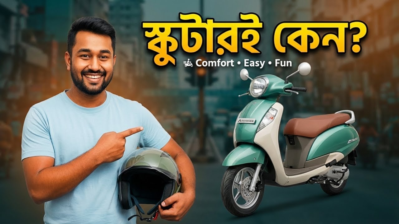 স্কুটার কেন এত পছন্দ ||  Why I Love to Ride My Scooter