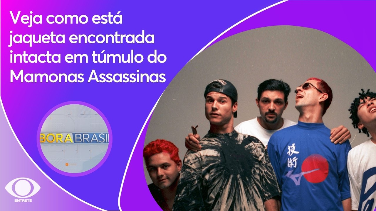 Veja como está jaqueta encontrada intacta em túmulo do Mamonas Assassinas