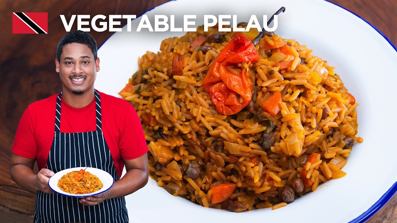 Flavorful Vegetable Pelau Recipe by Chef Shaun 🇹🇹 Foodie Nation