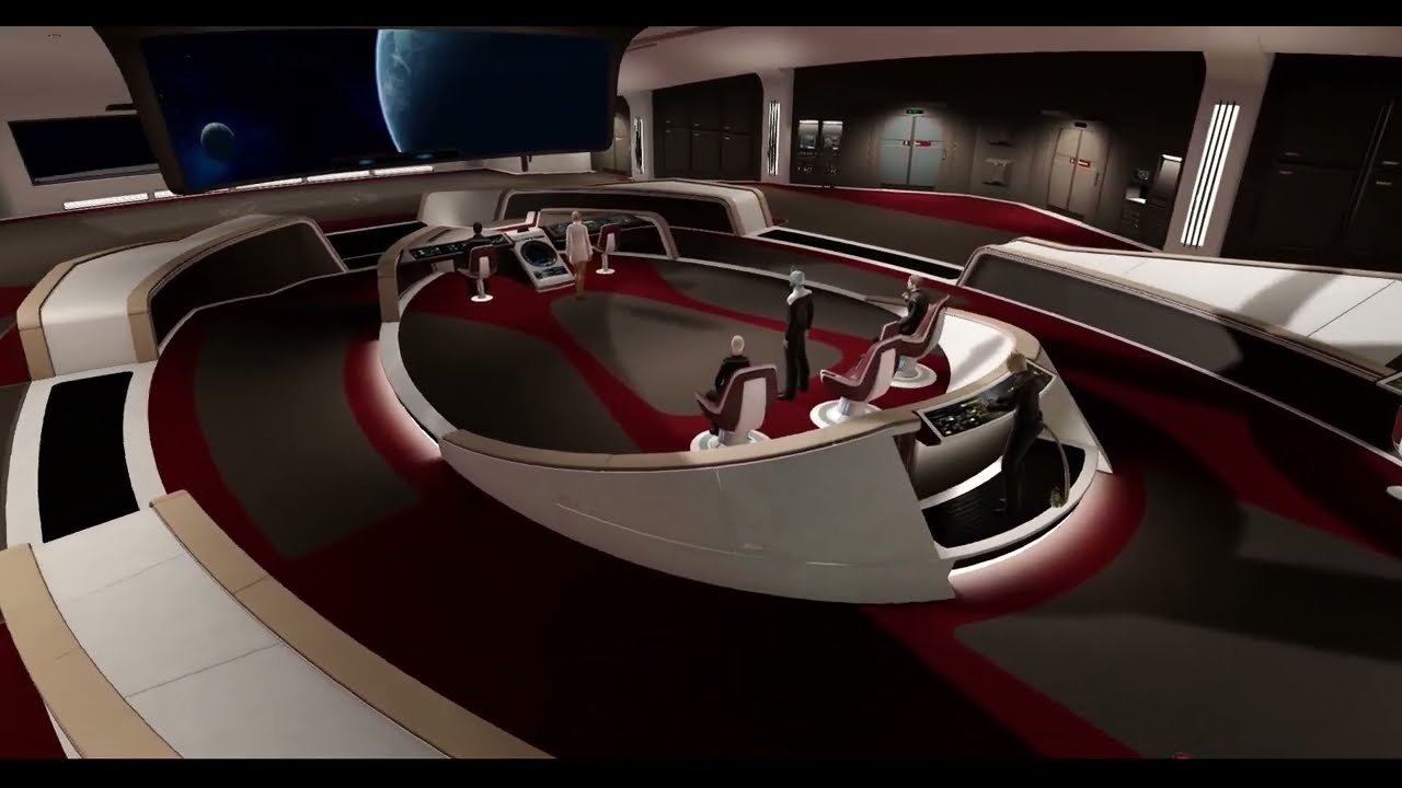 U.S.S. Enterprise F Bridge / Star Trek Online