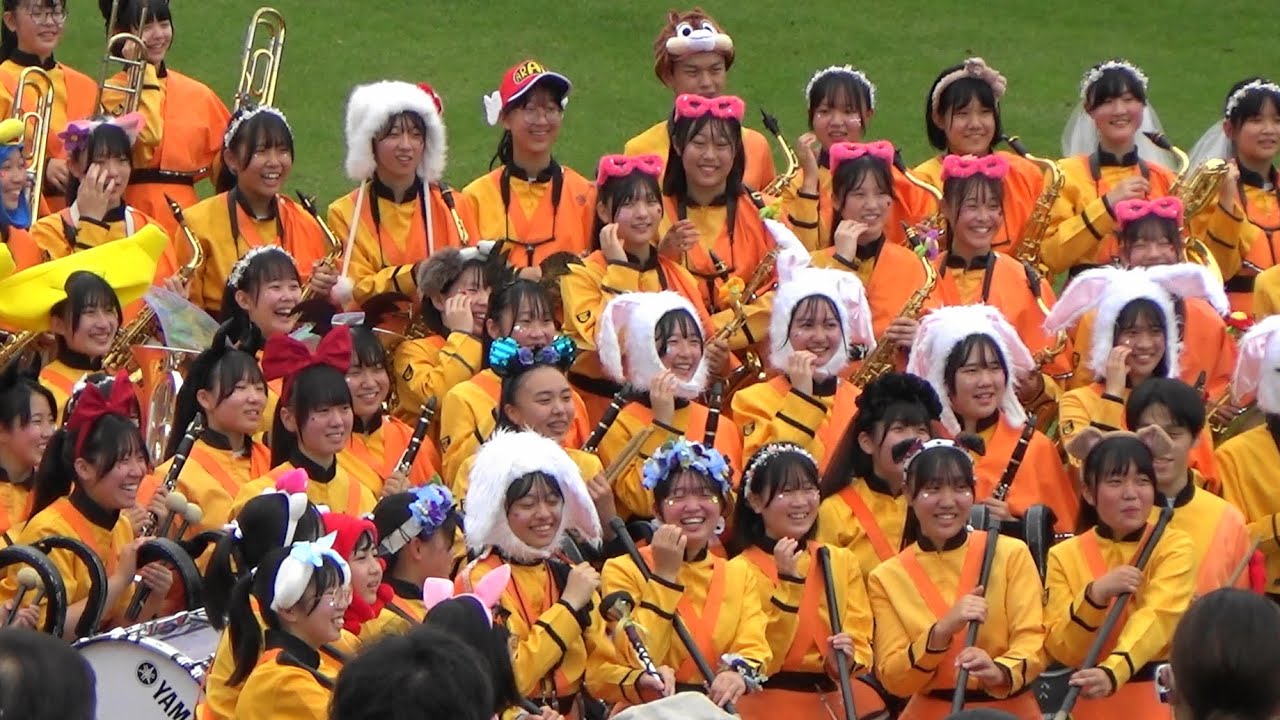 マーチングカーニバルin別府2024♡京都橘高校吹奏楽部記念撮影風景　MARCHING CARNIVAL in BEPPU 2024♡Kyoto Tachibana SHS BAND
