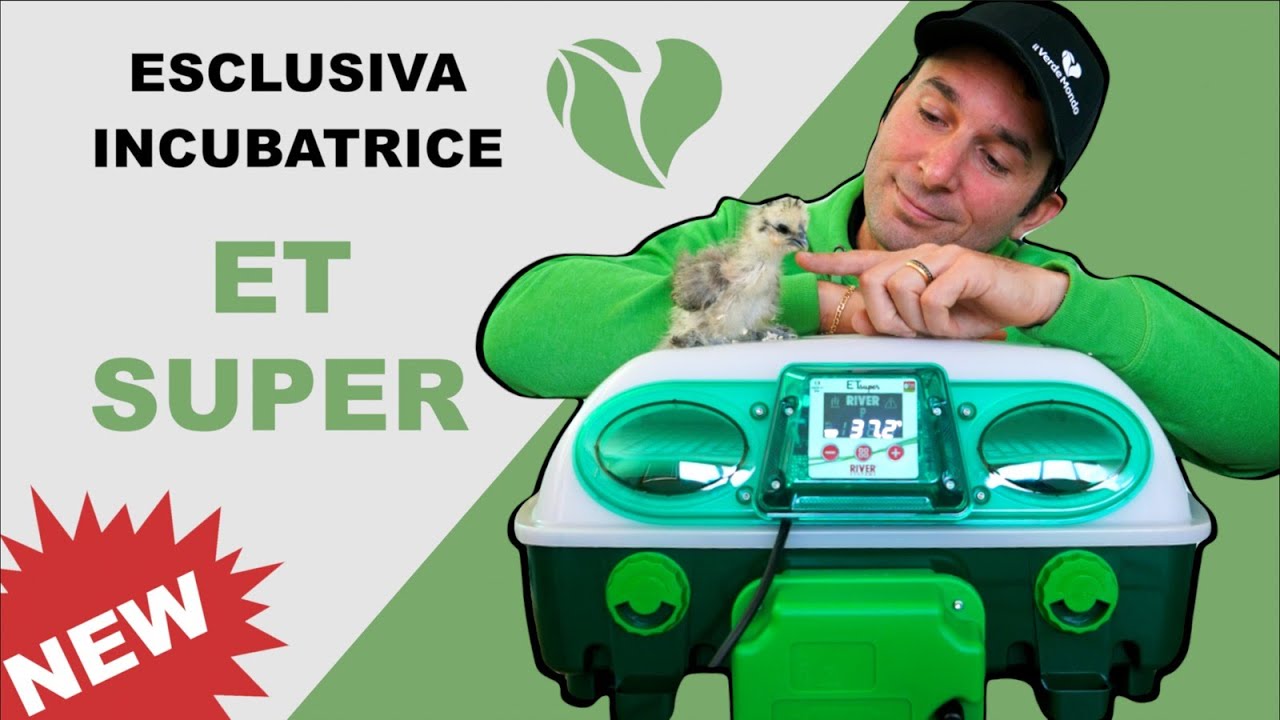 Incubatrice ET Super 24 di River Systems - Novità esclusiva disponibile nello shop Il Verde Mondo