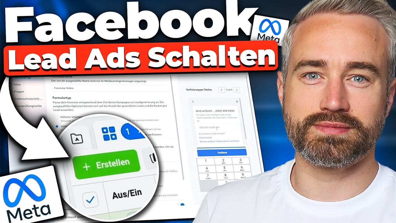 Meta/Facebook Lead Ads (Tutorial Deutsch) - Komplette Anleitung für Anfänger