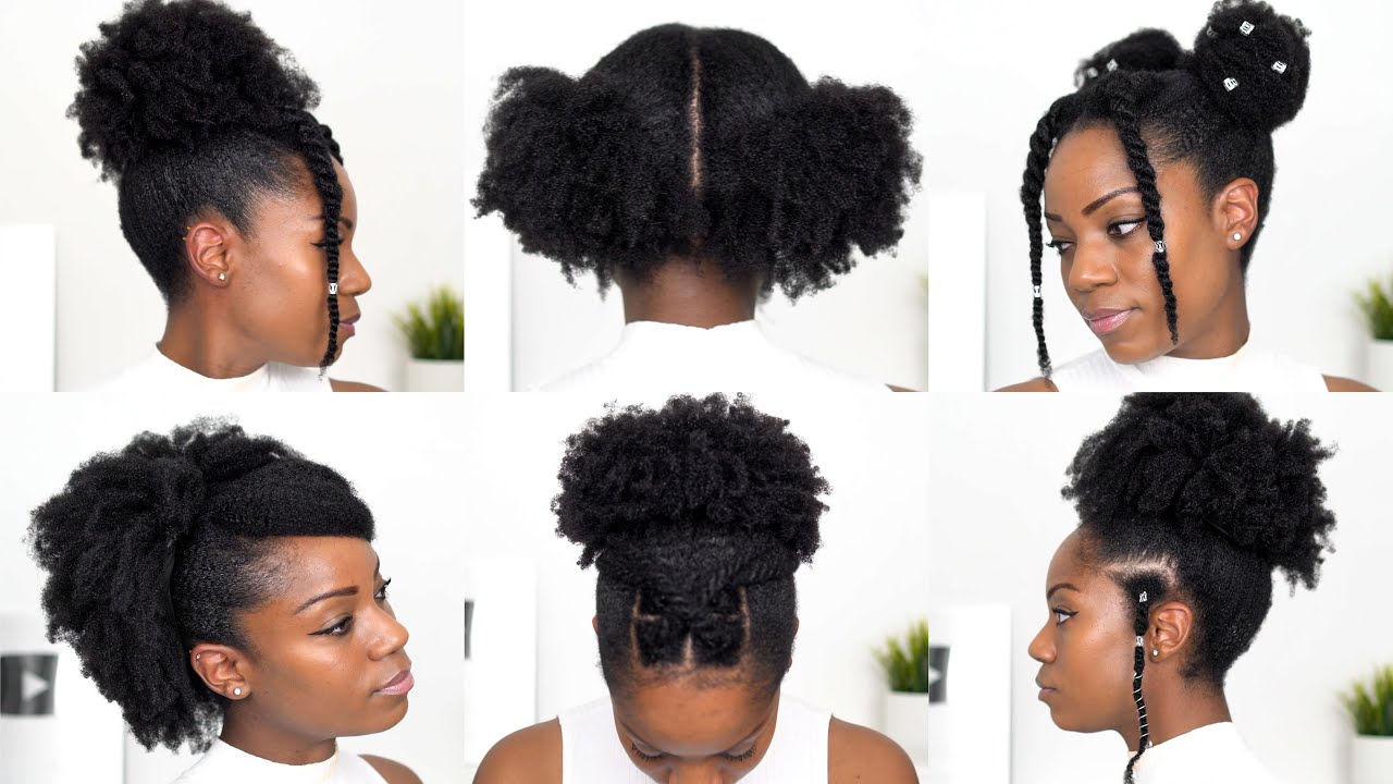 6 BACK TO SCHOOL HAIRSTYLES for NATURAL HAIR