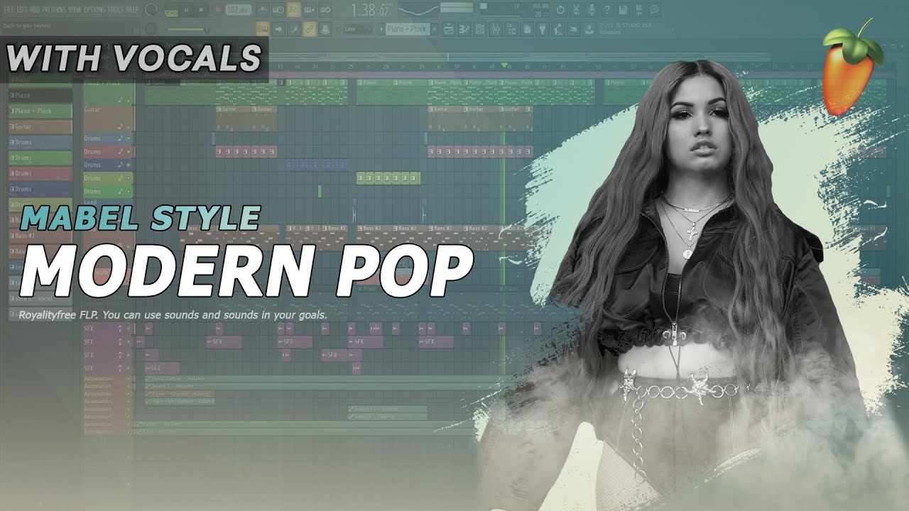 Professional Modern Pop FLP w/ Vocals (Style Mabel)