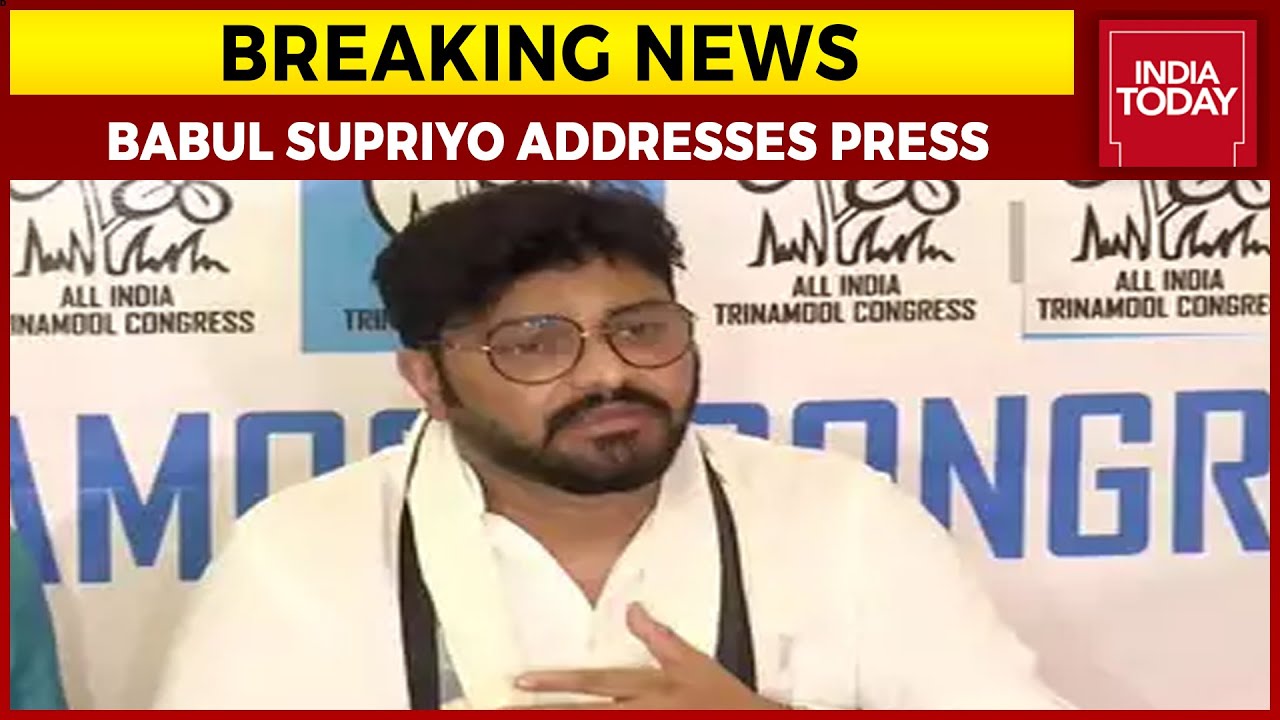 Babul Supriyo Joins TMC, Says 'I Will Work For Bengal's Development' | Breaking News