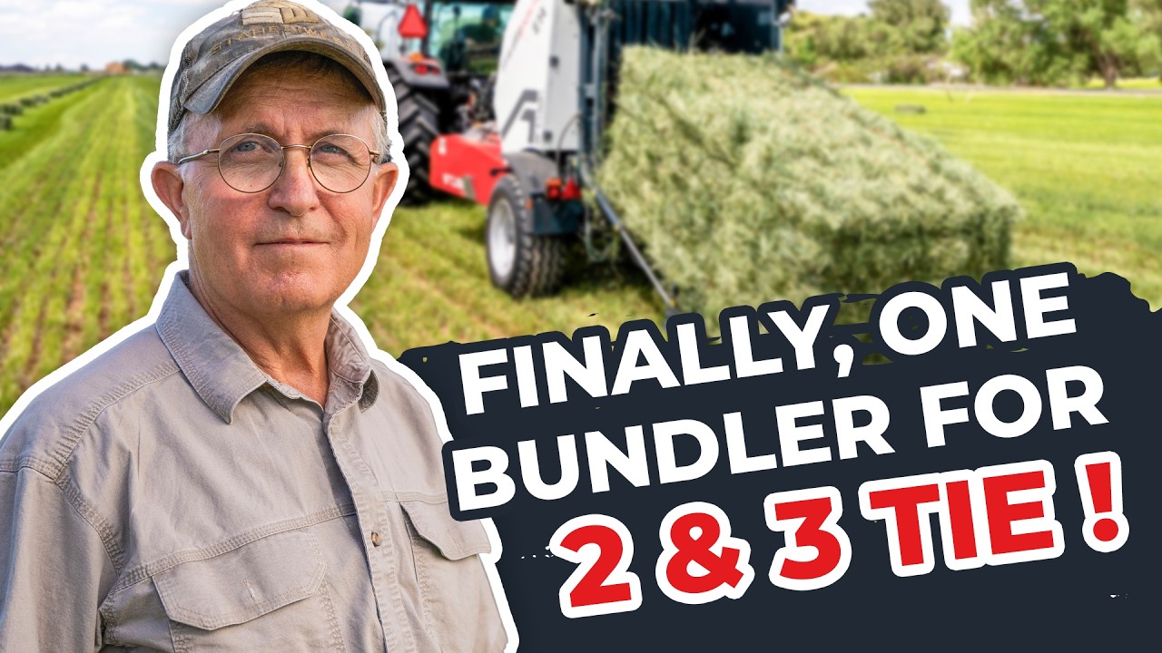 Staheli chooses our E14! A game changer's testimonial on the best Bale Bundler