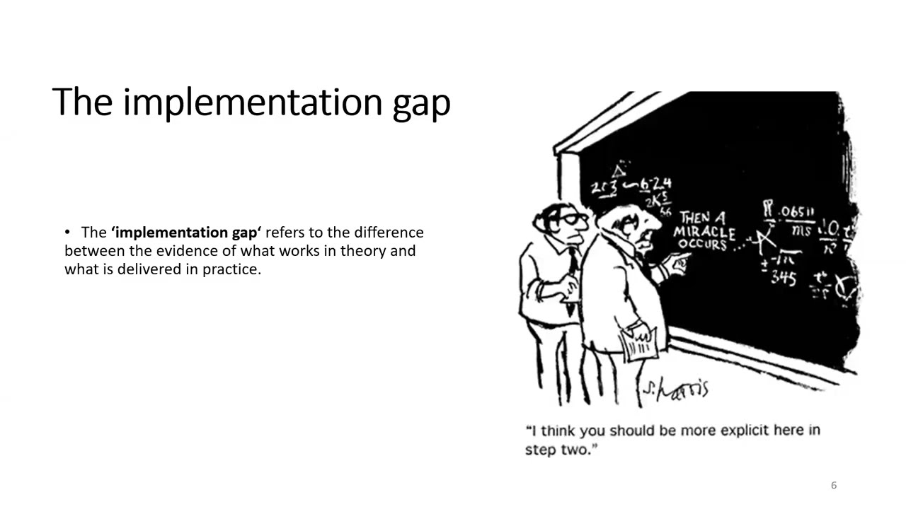 An Introduction to Implementation Science Module One