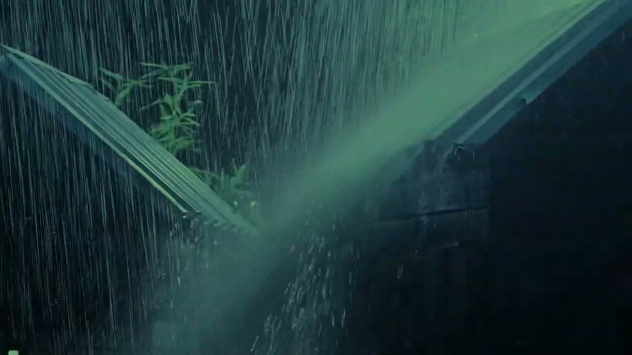 Nothing but Rain on the Roof | Pure Night Calm