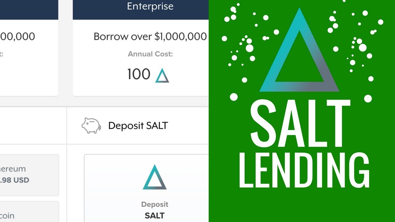 SALT Lending Platform - Crypto Lending