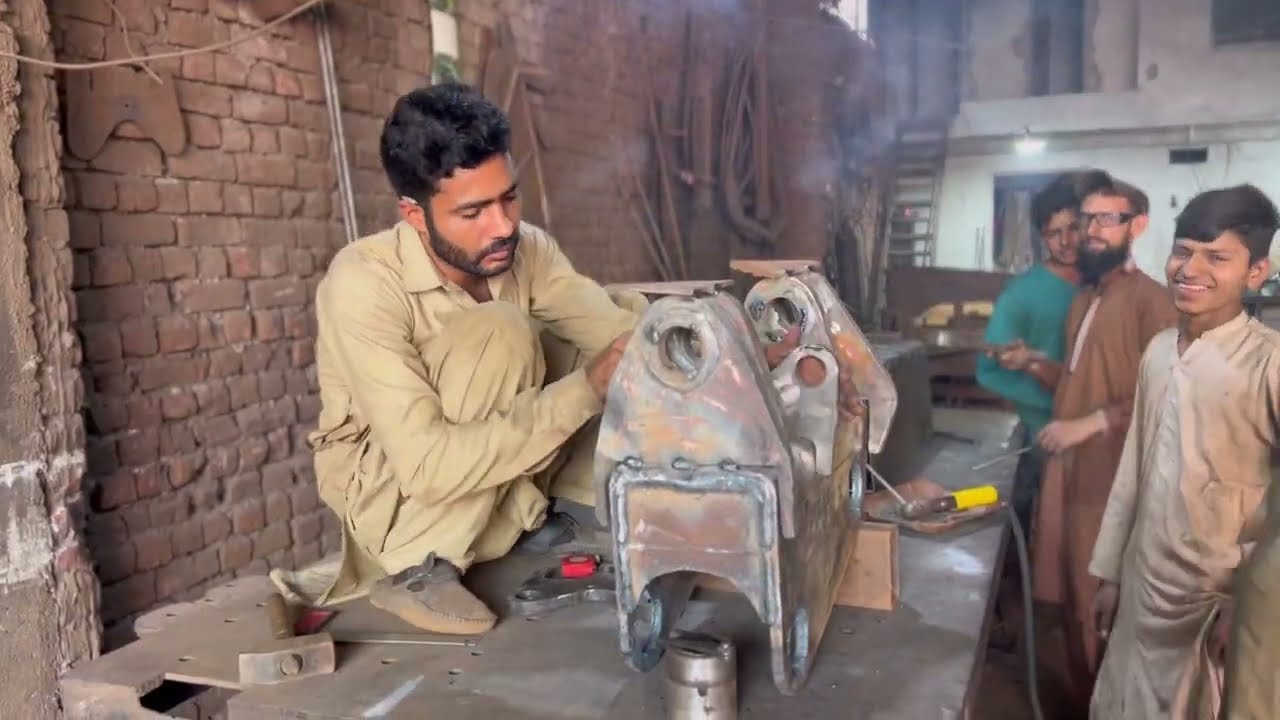 We Are Making Excavator Bucket System With Tractor Body And Basic Equipments