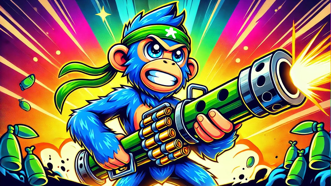 🔥 PIERWSZE ULEPSZENIA NASZEJ MAŁPKI | Bloons Supermonkey 2